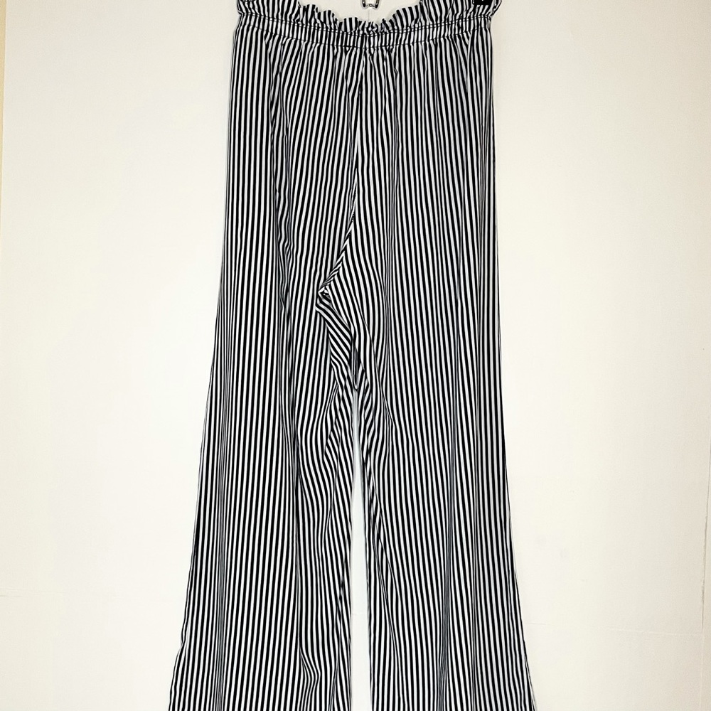 See You Monday Striped Wide-leg Pants - Picture 4 of 5